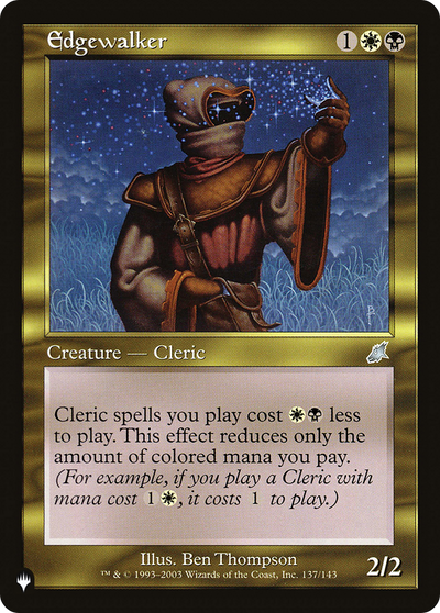 Edgewalker (LIST-137/143) - The List