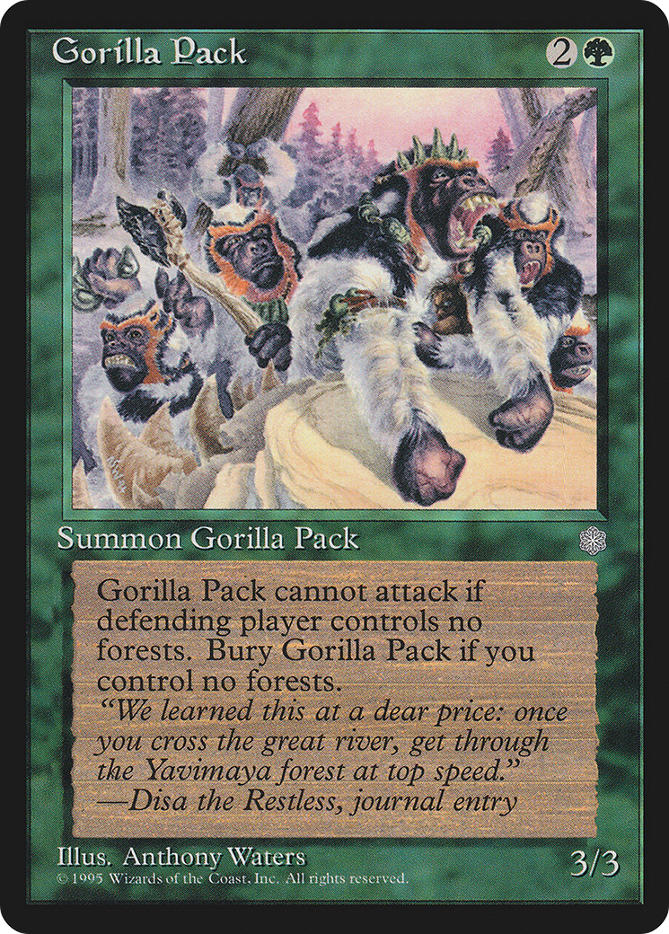 Gorilla Pack (ICE-) - Ice Age