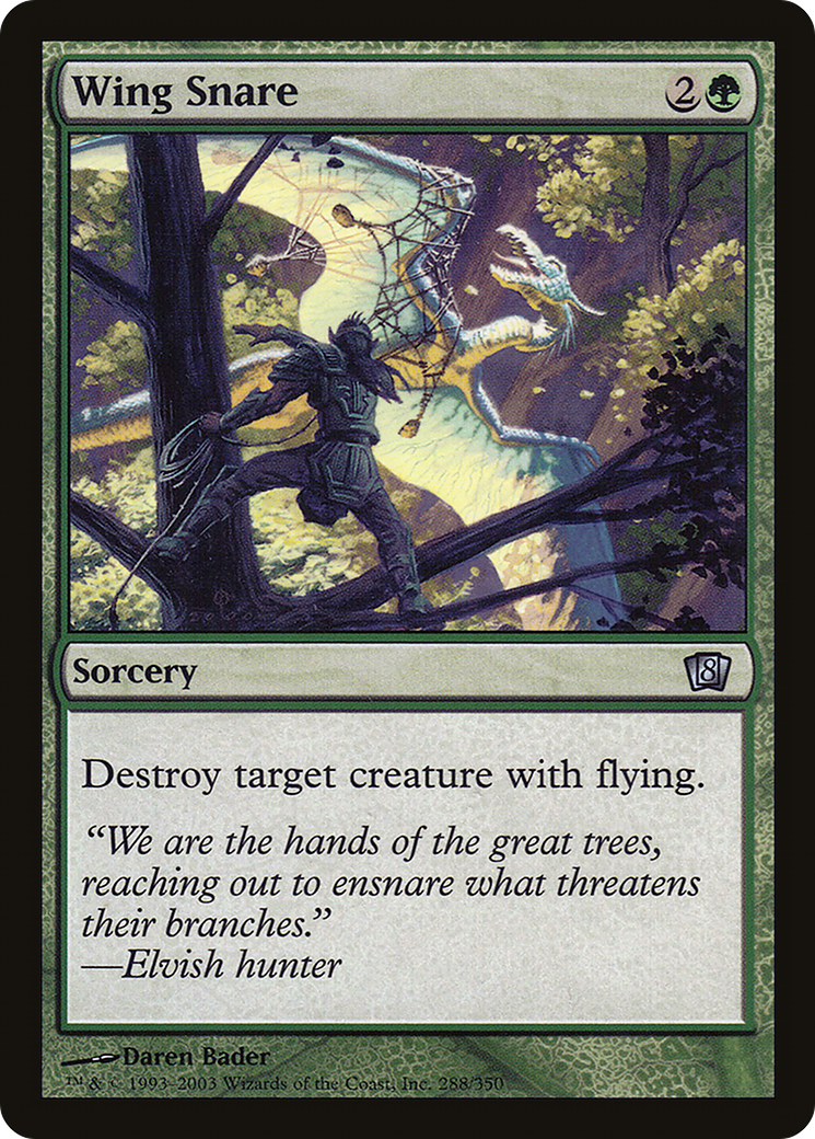 Wing Snare (8ED-288) - 8th Edition Foil