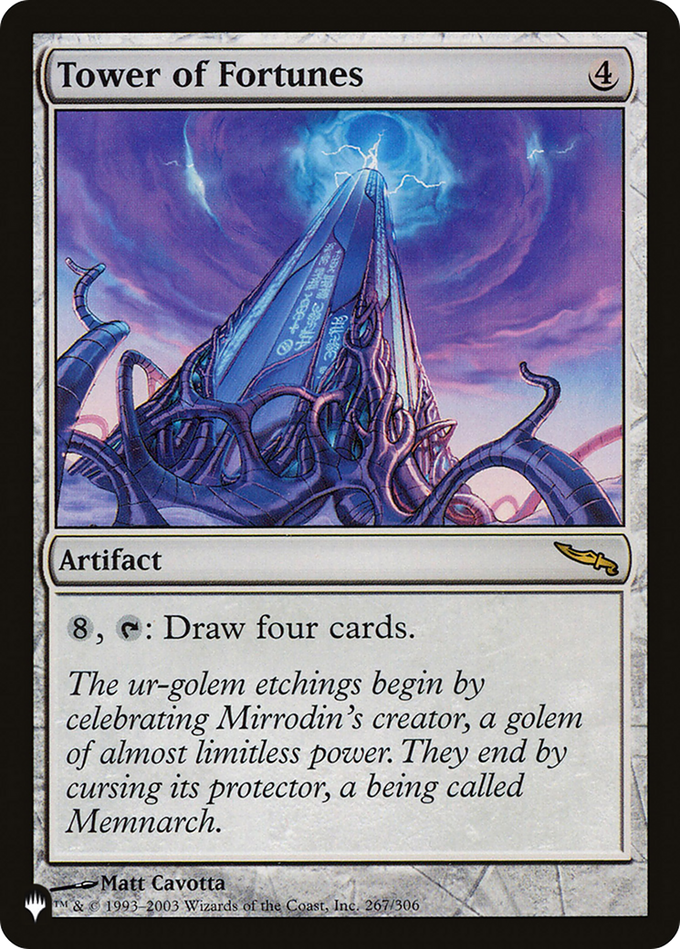 Tower of Fortunes (LIST-MRD-267) - The List