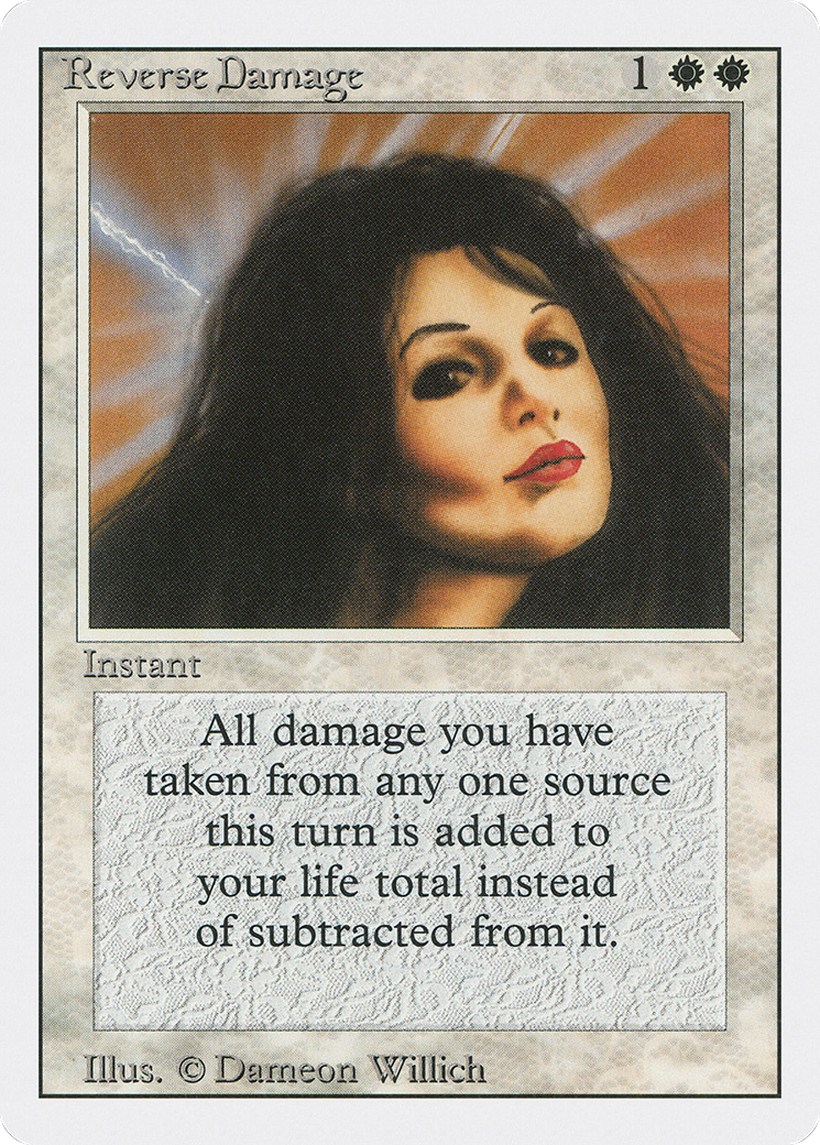 Reverse Damage (3ED-) - Revised Edition