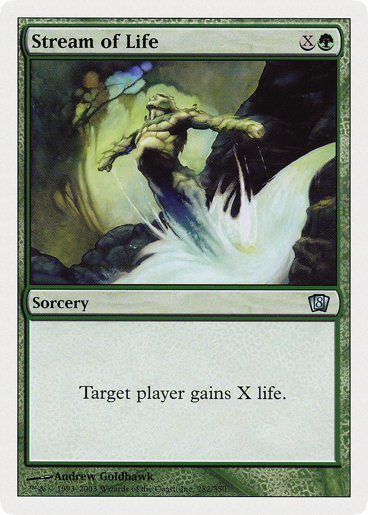 Stream of Life (8ED-282) - 8th Edition Foil