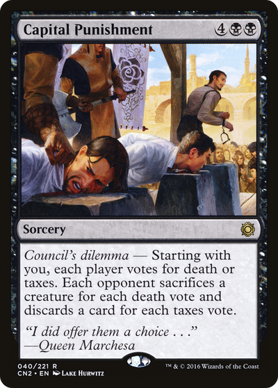 Capital Punishment (CN2-040) - Conspiracy: Take the Crown Foil