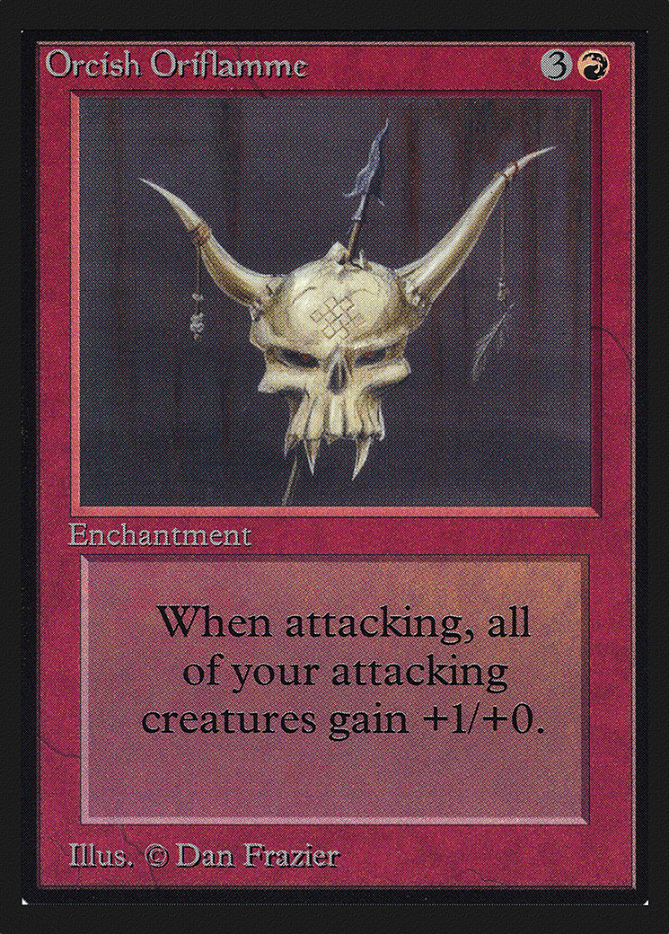Orcish Oriflamme (IE) (IED-) - Intl. Collectors' Edition