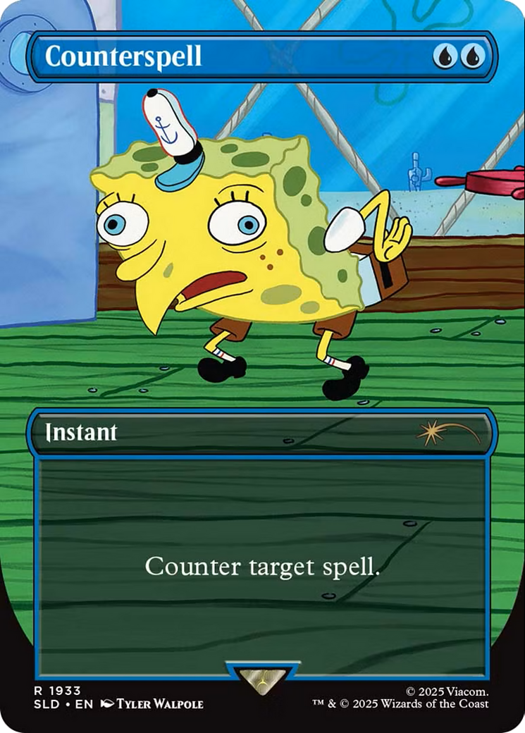 Counterspell (1933) (SLD-1933) - Secret Lair Drop (Borderless)