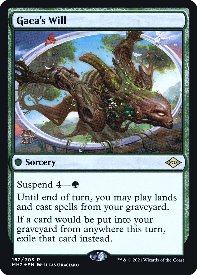 Gaea's Will (PRE-162) - Modern Horizons 2 Promos Foil