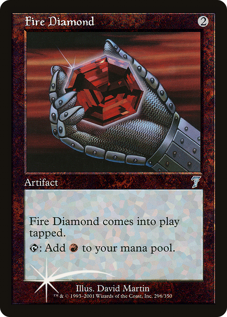 Fire Diamond (7ED-296) - 7th Edition