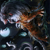 Gloomshrieker // Gloomshrieker (ANEO-028) - Neon Dynasty Art Series (Borderless) Foil