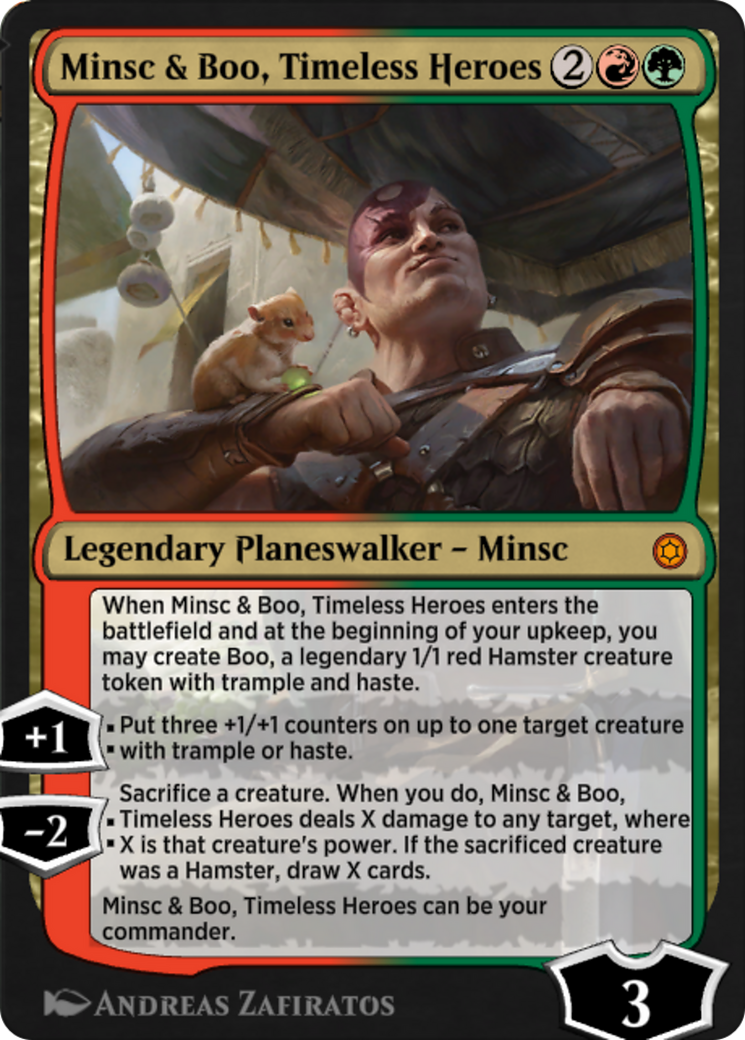 Minsc & Boo, Timeless Heroes (HBG-243) - Alchemy Horizons: Baldur's Gate