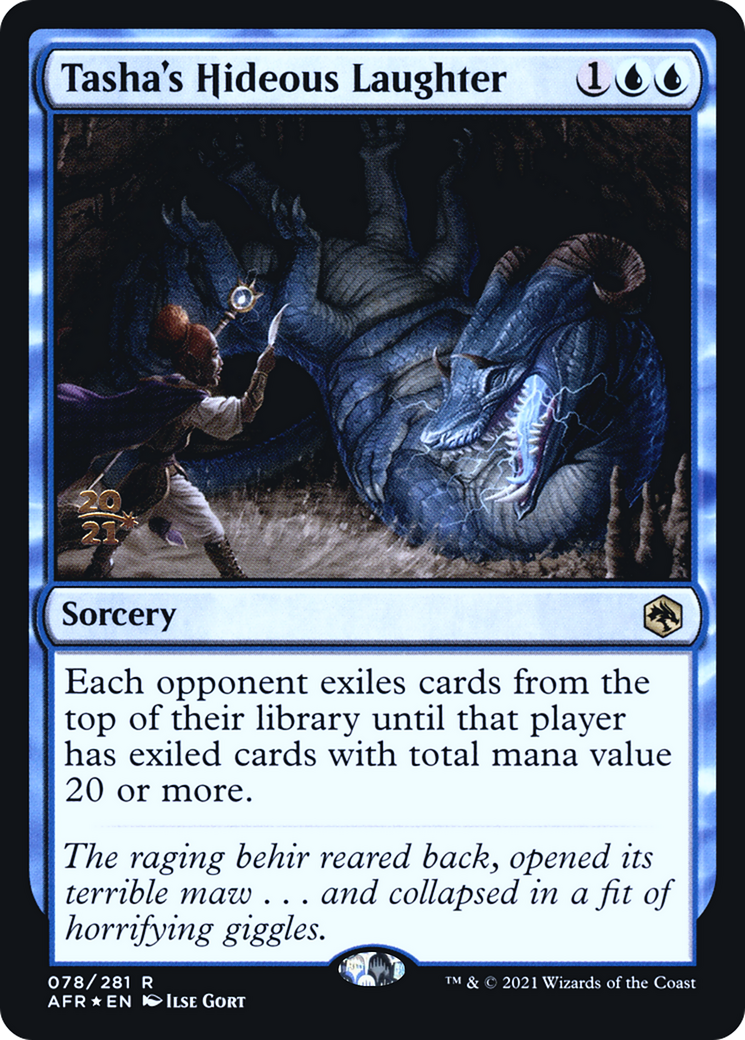 Tasha's Hideous Laughter (PRE-078) - Adventures in the Forgotten Realms Promos Foil