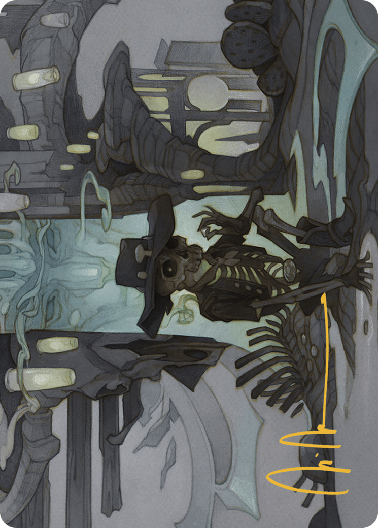 Tinybones Joins Up // Tinybones Joins Up (AOTJ-009) - Outlaws of Thunder Junction Art Series (Borderless) Foil