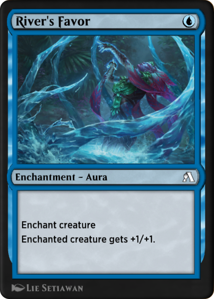River's Favor (OANA-019) - Arena New Player Experience Cards