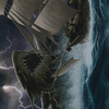 Dragon Turtle // Dragon Turtle (AAFR-010) - Adventures in the Forgotten Realms Art Series (Borderless) Foil