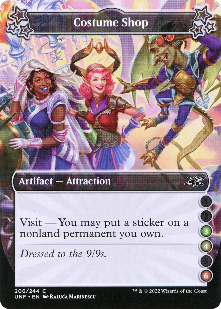 Costume Shop (3-4-6) (UNF-206) - Unfinity Foil
