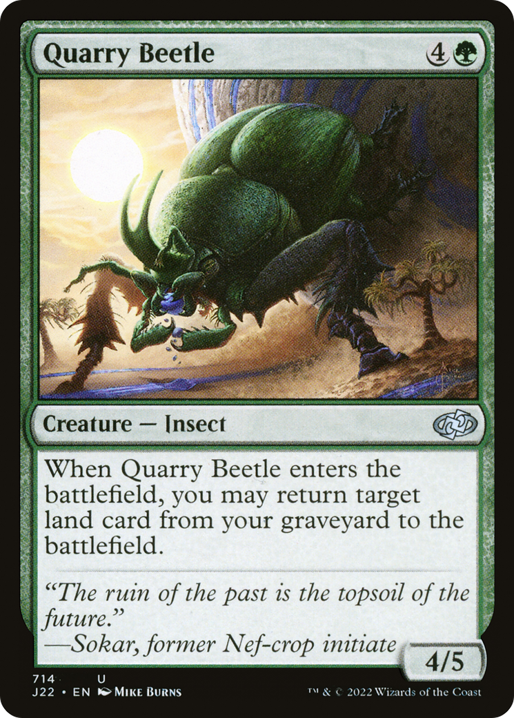 Quarry Beetle (J22-714) - Jumpstart 2022
