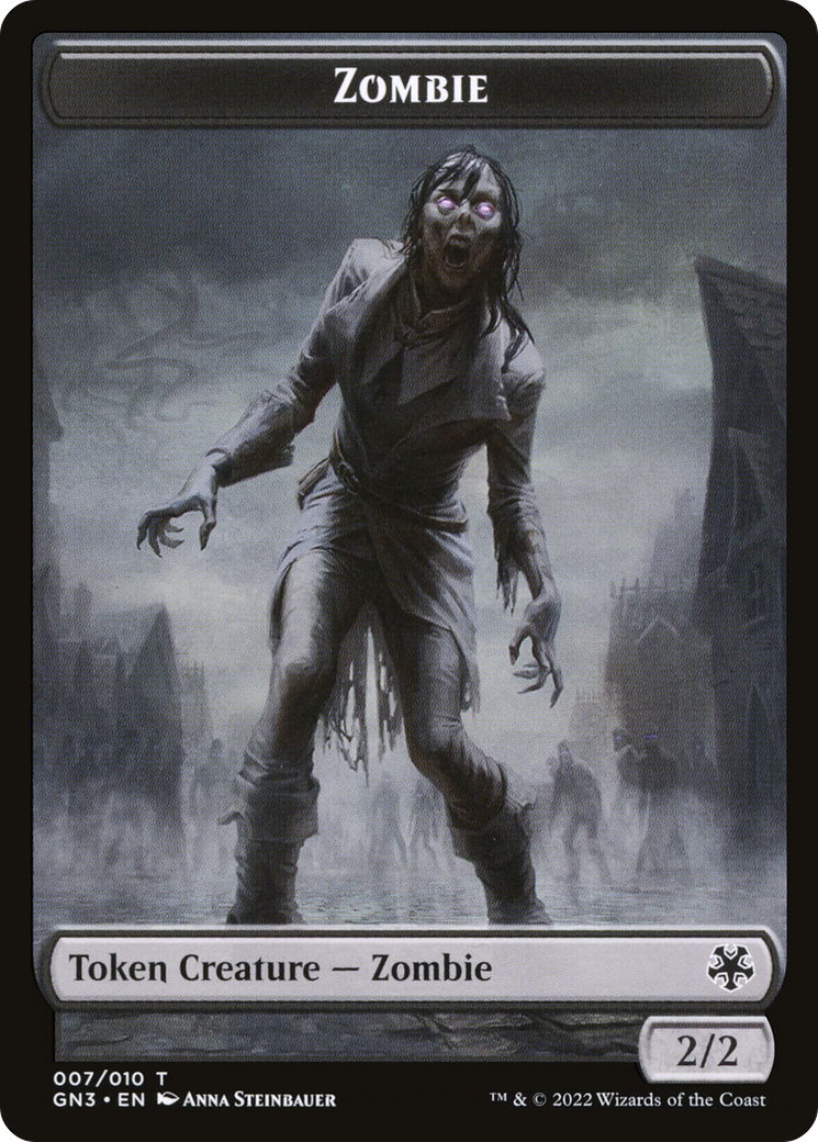 Zombie (TGN3-007) - Game Night: Free-for-All Tokens