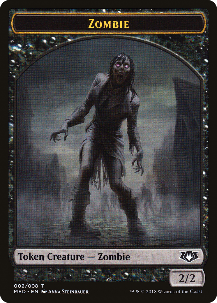 Zombie Token (MED-002) - Mythic Edition Tokens