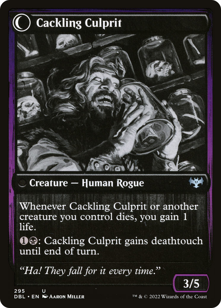 Panicked Bystander (DBL-295) - Innistrad: Double Feature: (Double Faced Transform) Foil