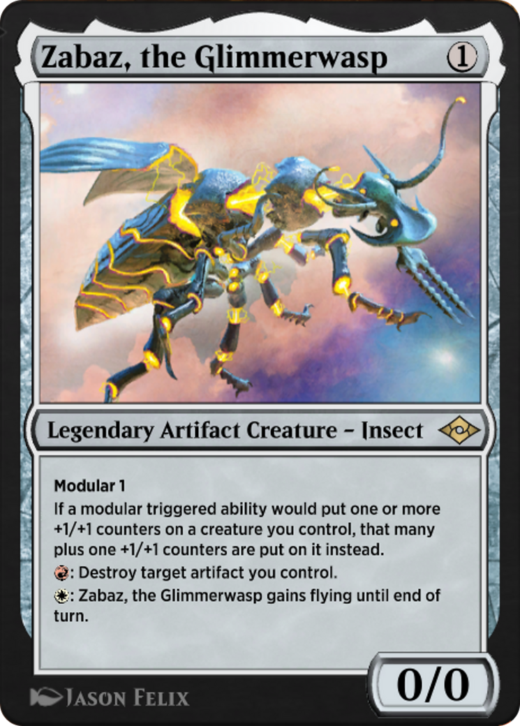 Zabaz, the Glimmerwasp (J21-762) - Jumpstart: Historic Horizons