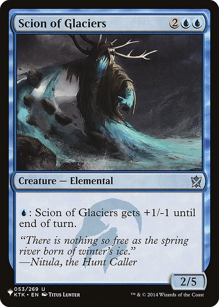 Scion of Glaciers (LIST-053/269) - The List