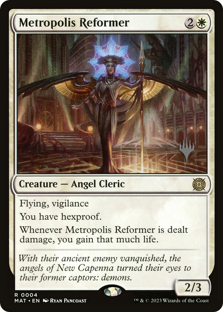 Metropolis Reformer (PPMKM-004) - March of the Machine: The Aftermath Promos