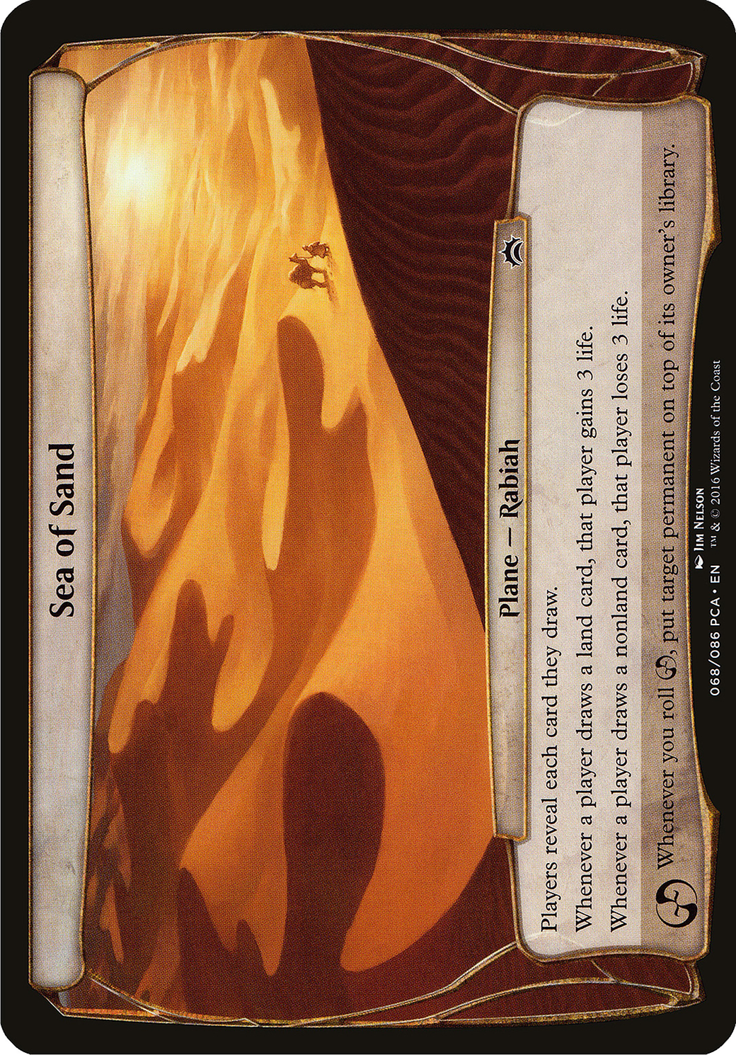 Sea of Sand (Planechase Anthology) (OVER-) - Planechase Anthology Planes