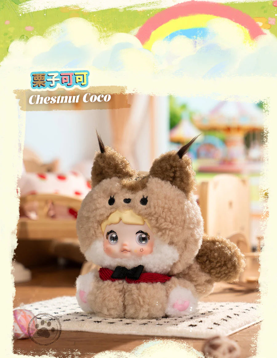 Nommi - Sitting Baby Zoo Plush Series Blind Box Figures