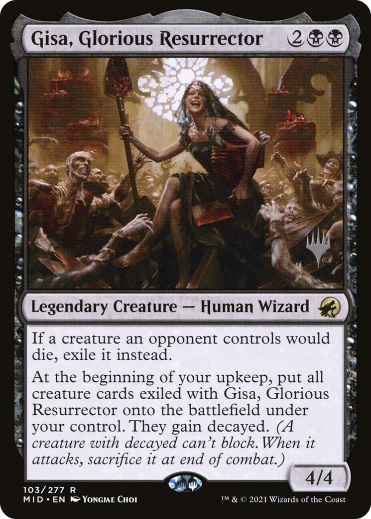 Gisa, Glorious Resurrector (PPMID-103) - Innistrad: Midnight Hunt Promos
