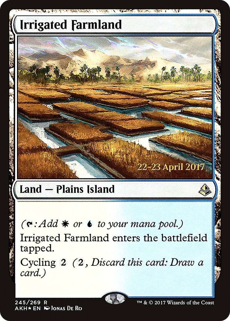 Irrigated Farmland (PRE-245) - Amonkhet Promos Foil