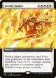 Invoke Justice (Extended Art) (NEO-437) - Kamigawa: Neon Dynasty: (Extended Art)