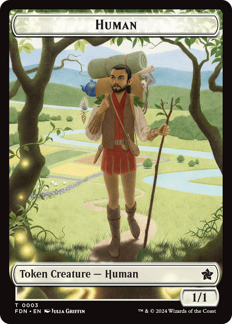 Human (TFDN-003) - Foundations Tokens