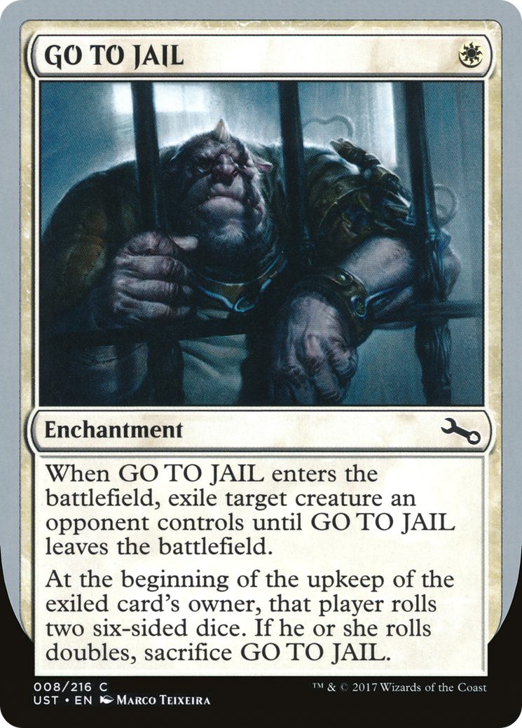 GO TO JAIL (UST-008) - Unstable Foil