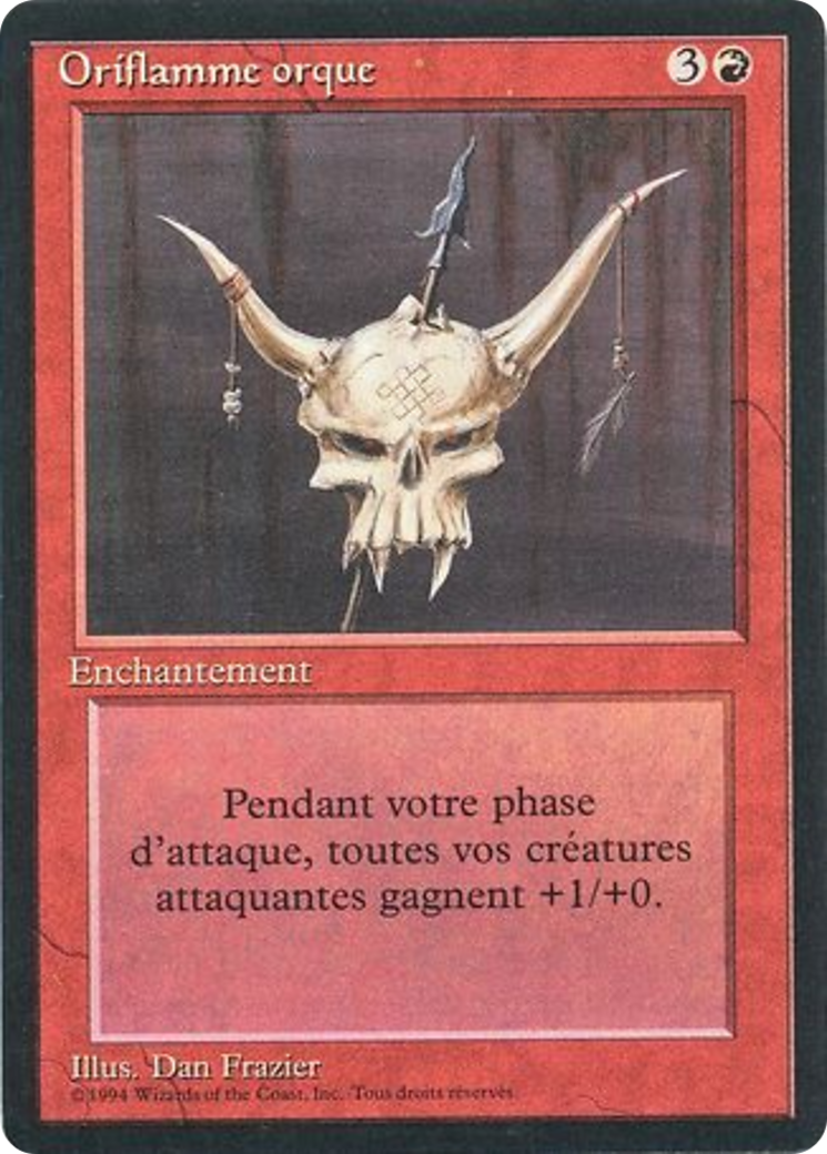 Orcish Oriflamme (FBB-) - Foreign Black Border
