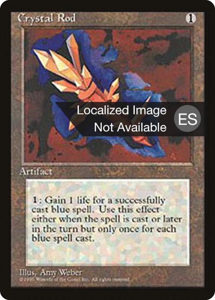 Crystal Rod (4BB-) - Fourth Edition Foreign Black Border