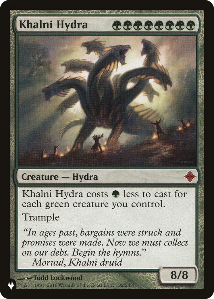 Khalni Hydra (LIST-192/248) - The List
