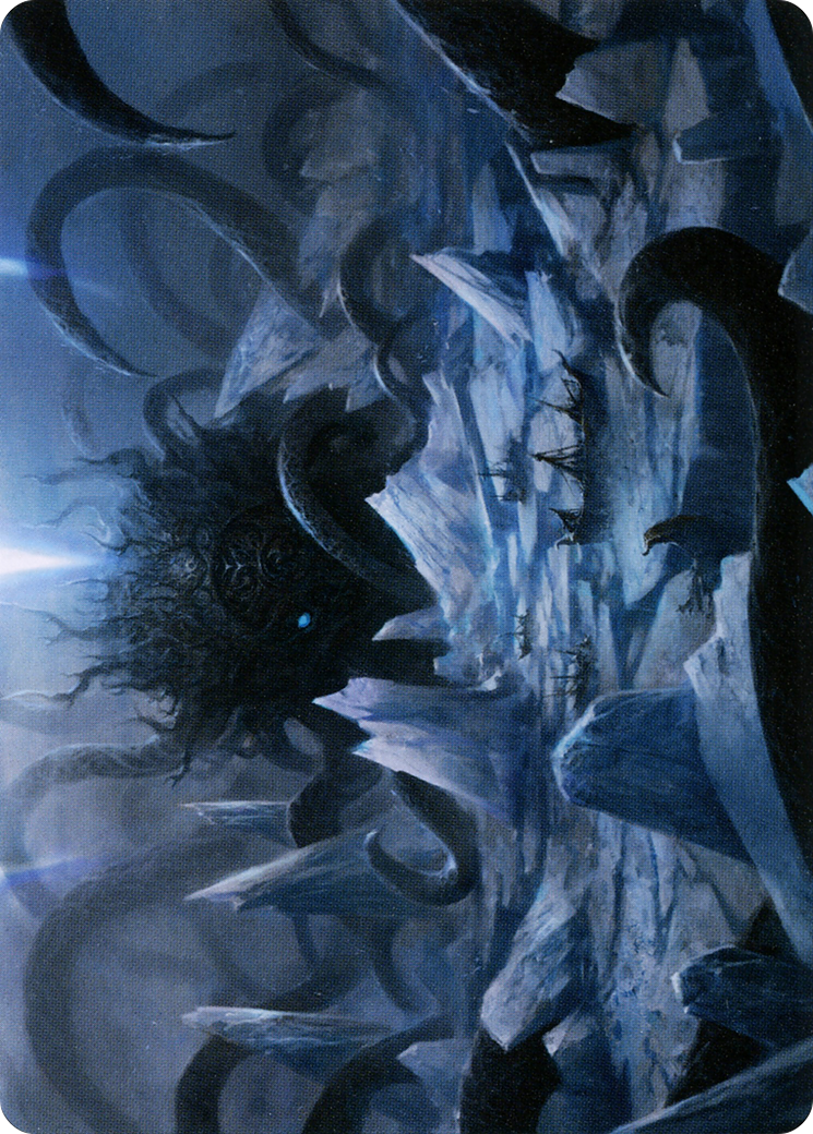 Icebreaker Kraken // Icebreaker Kraken (ASKHM-015) - Art Series: Kaldheim (Borderless) Foil