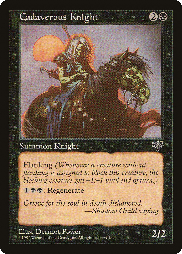 Cadaverous Knight (MIR-) - Mirage