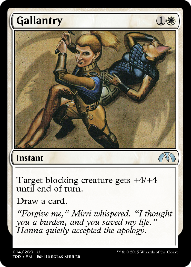 Gallantry (TPR-014) - Tempest Remastered Foil