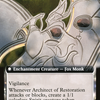The Restoration of Eiganjo (Extended Art) (NEO-442) - Kamigawa: Neon Dynasty: (Extended Art, fandfc, enchantment) Foil