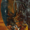Cranial Ram // Cranial Ram (AMH3-013) - Modern Horizons 3 Art Series (Borderless) Foil
