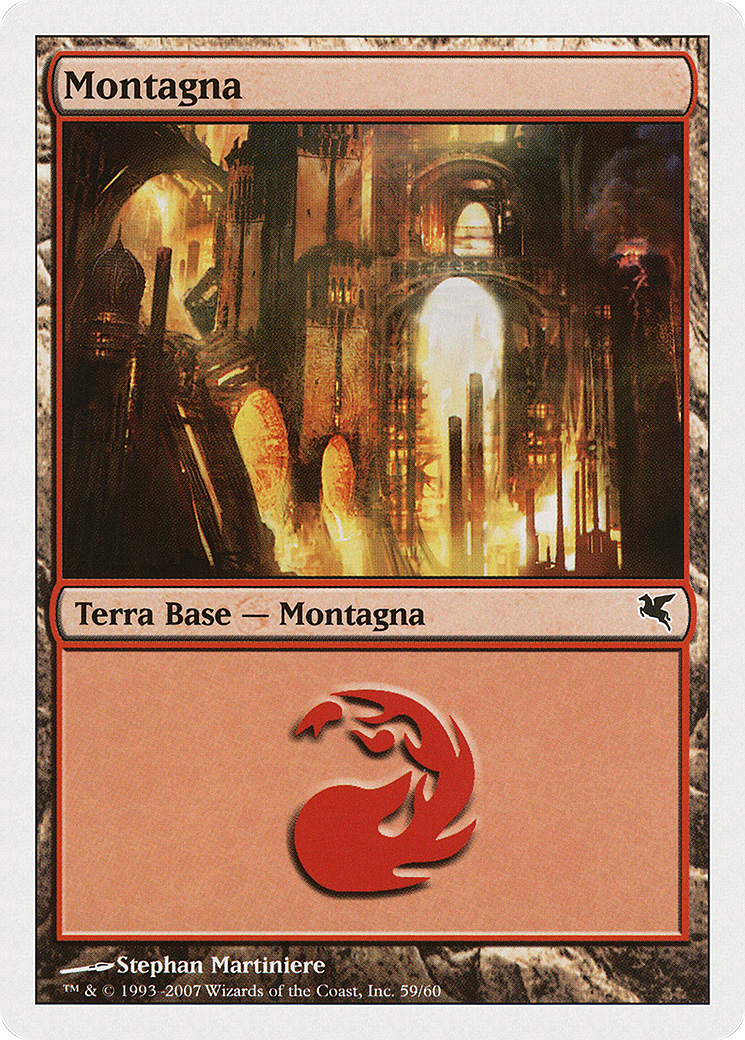 Mountain (Italian) - "Montagna" (K59) (PSAL-K59) - Salvat 2005