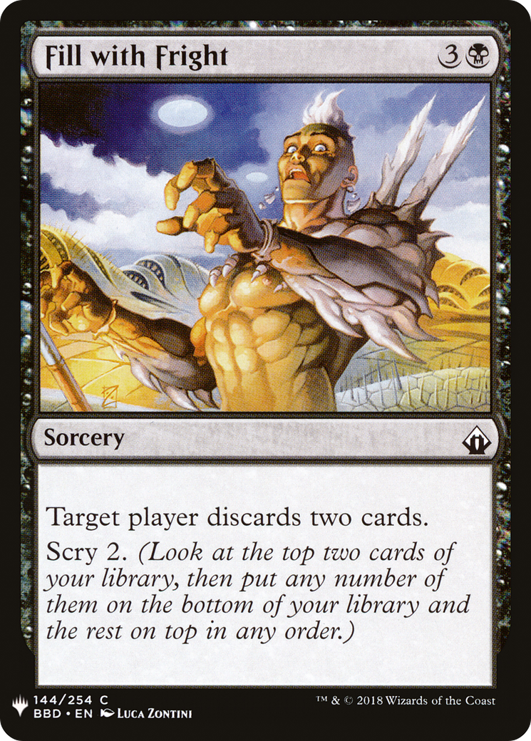 Fill with Fright (LIST-BBD-144) - The List