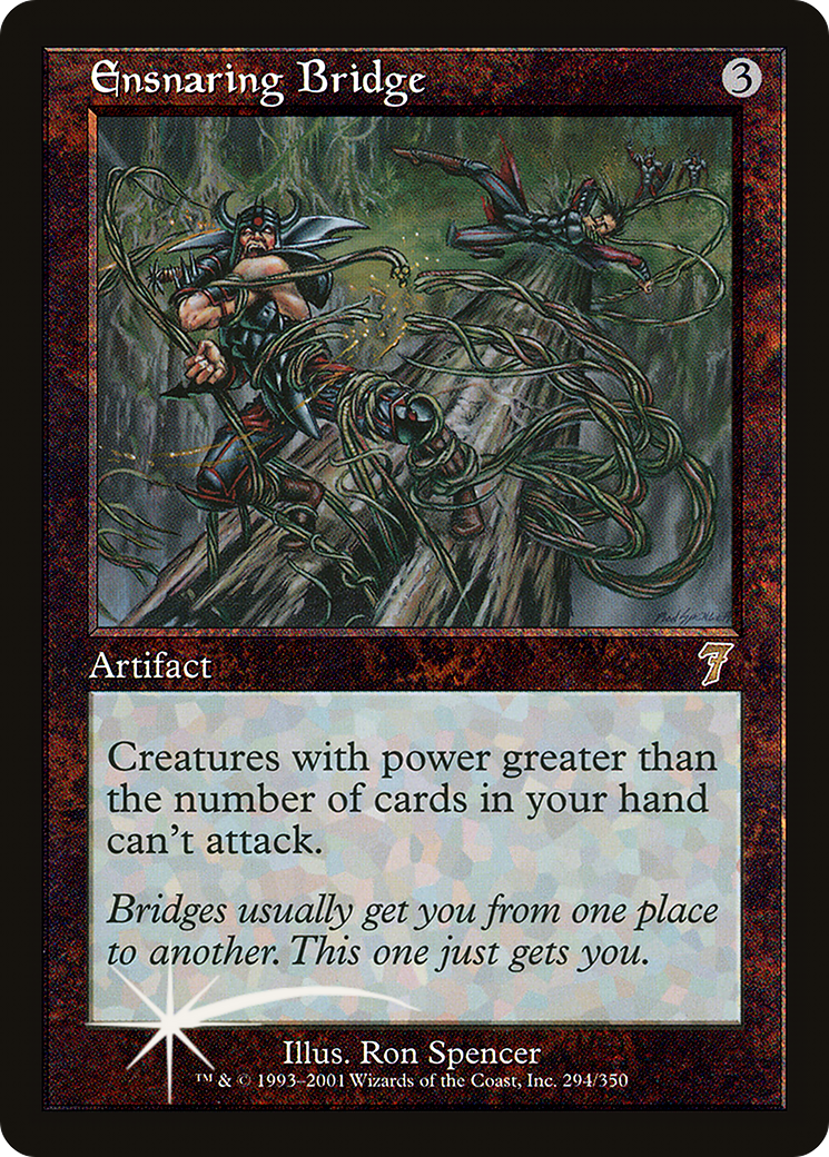 Ensnaring Bridge (7ED-294) - 7th Edition Foil