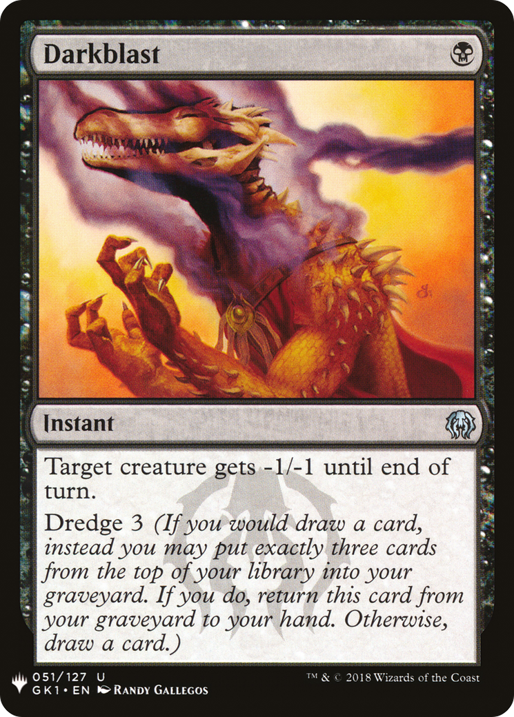 Darkblast (LIST-GK1-51) - The List