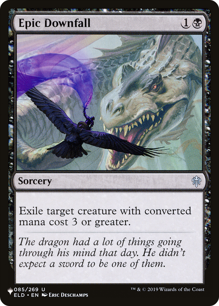 Epic Downfall (LIST-085/269) - The List