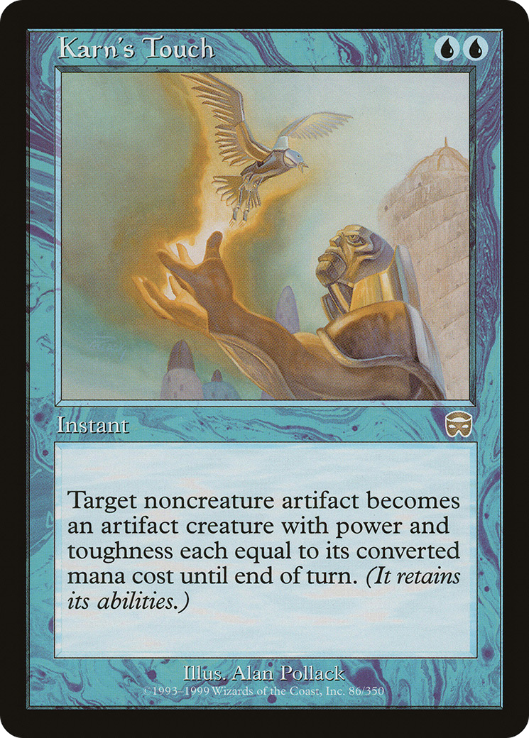 Karn's Touch (MMQ-086) - Mercadian Masques Foil