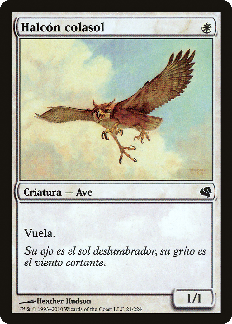 Suntail Hawk (Spanish) - "Halcon colasol" (PS11-021) - Salvat 2011