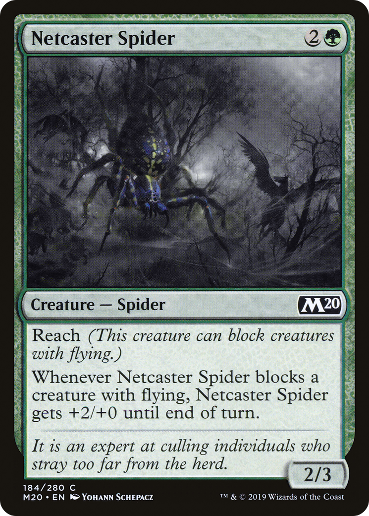 Netcaster Spider (M20-184) - Core Set 2020
