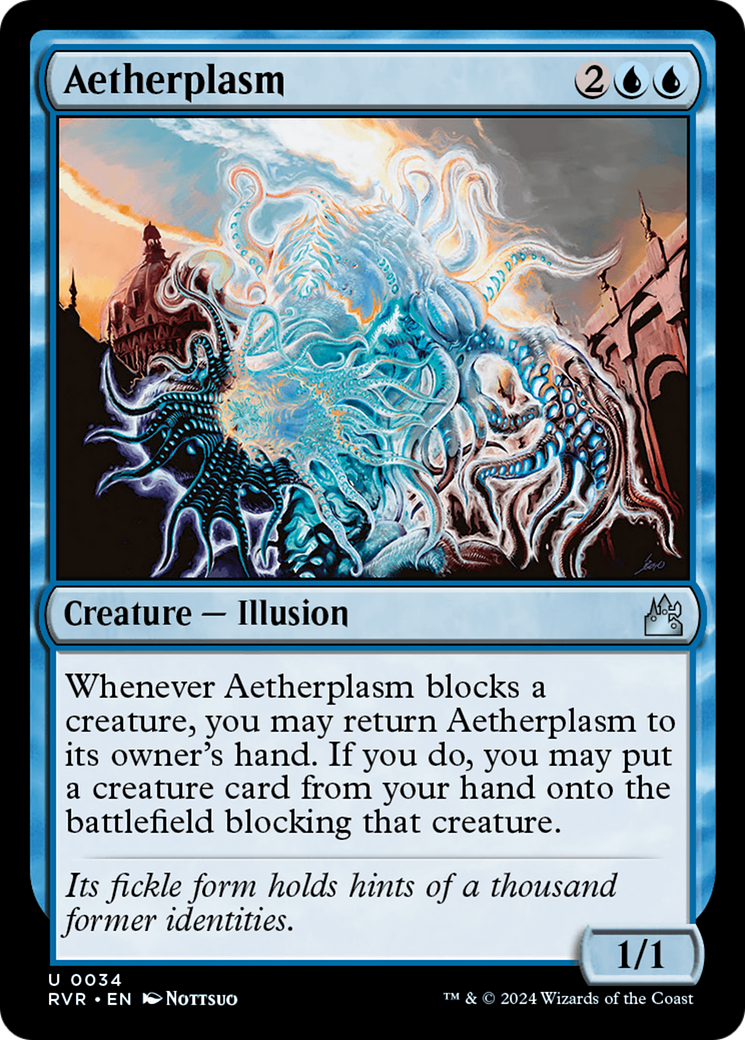 Aetherplasm (RVR-034) - Ravnica Remastered Foil