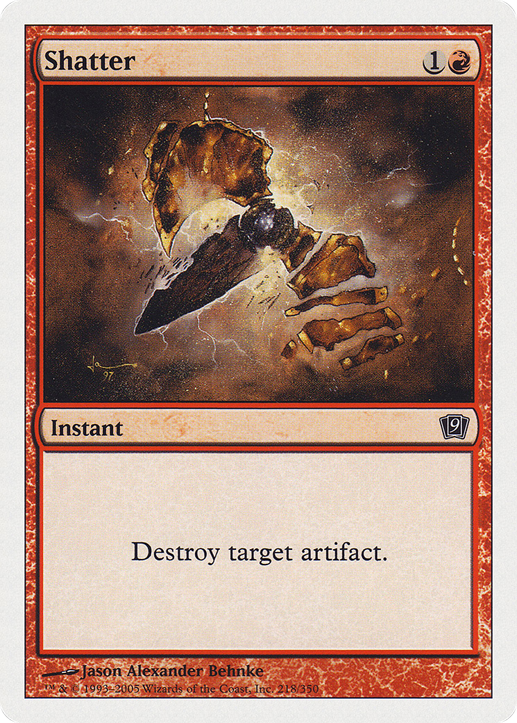 Shatter (9ED-) - 9th Edition Foil